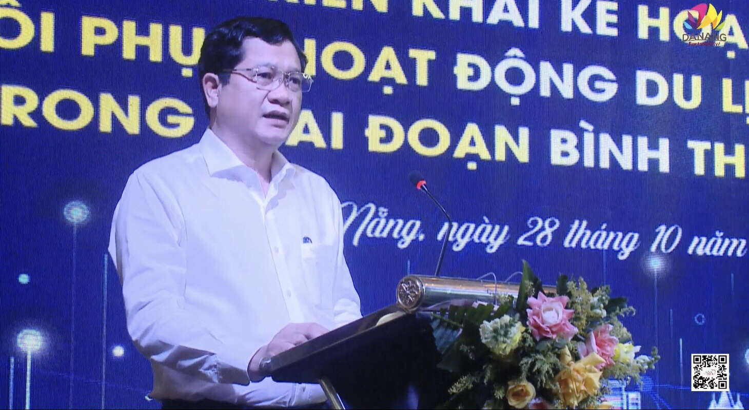 Phó Chủ tịch UBND thành phố Đà Nẵng Trần Phước Sơn phát biểu tại chương trình